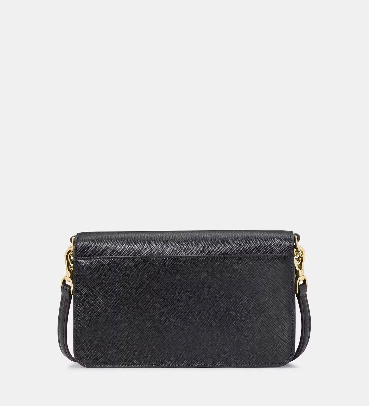 NWT Kate Spade Madison Willow Mini Flap Crossbody Leather Bag In Black