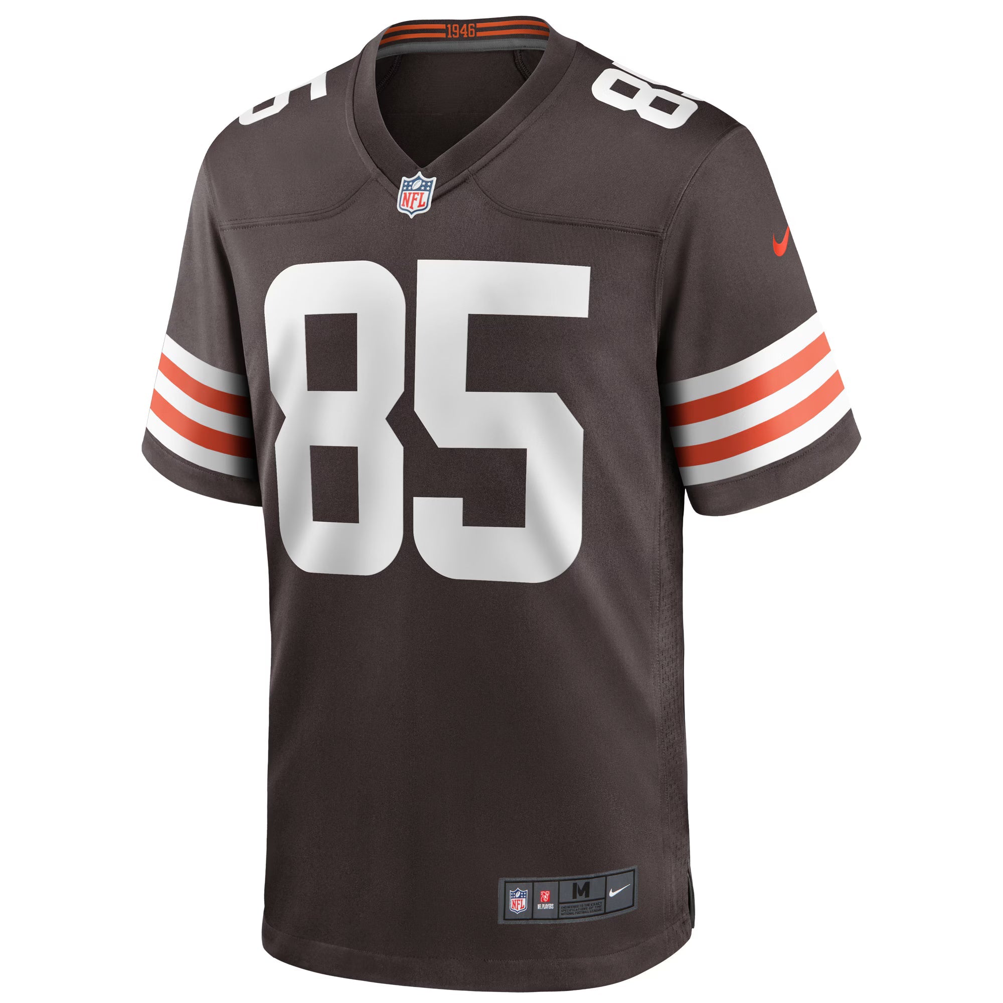 Cleveland Browns David Njoku Brown Player Game Jersey