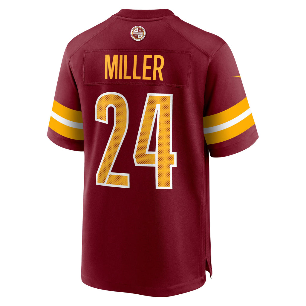 Washington Commanders Von Miller Burgundy Team Game Jersey