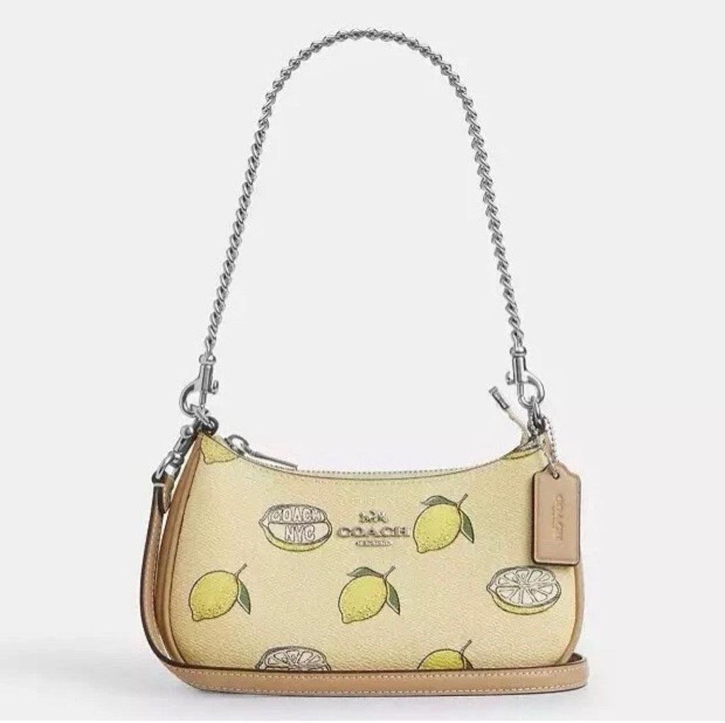 NWT Teri Mini Crossbody Bag With Lemon Print