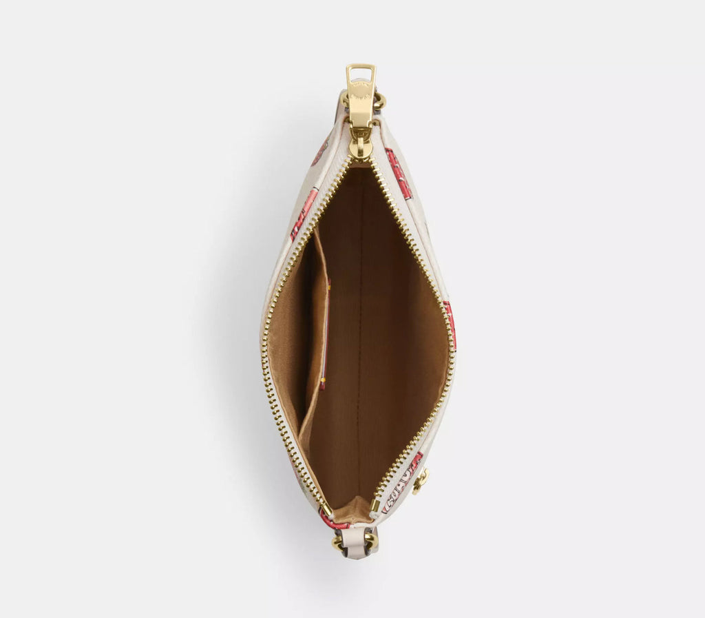 NWT Coach Mini Rowan File Bag With Strawberry Print