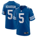 Indianapolis Colts Anthony Richardson Royal Alternate Game Jersey