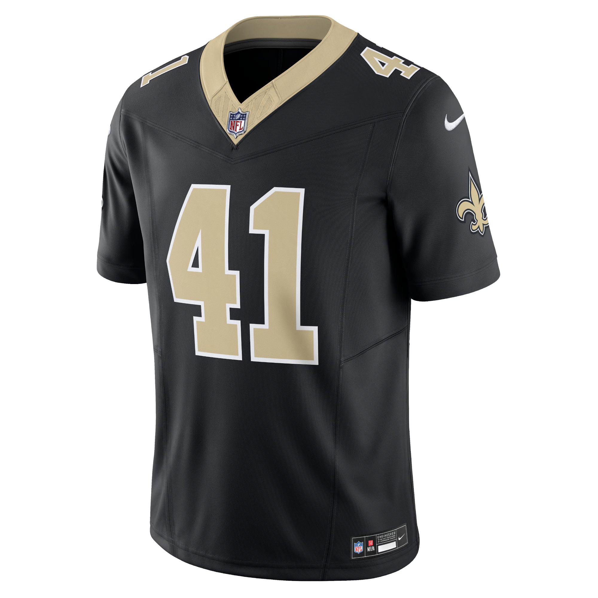 New Orleans Saints Alvin Kamara Black Vapor F.U.S.E. Limited Jersey