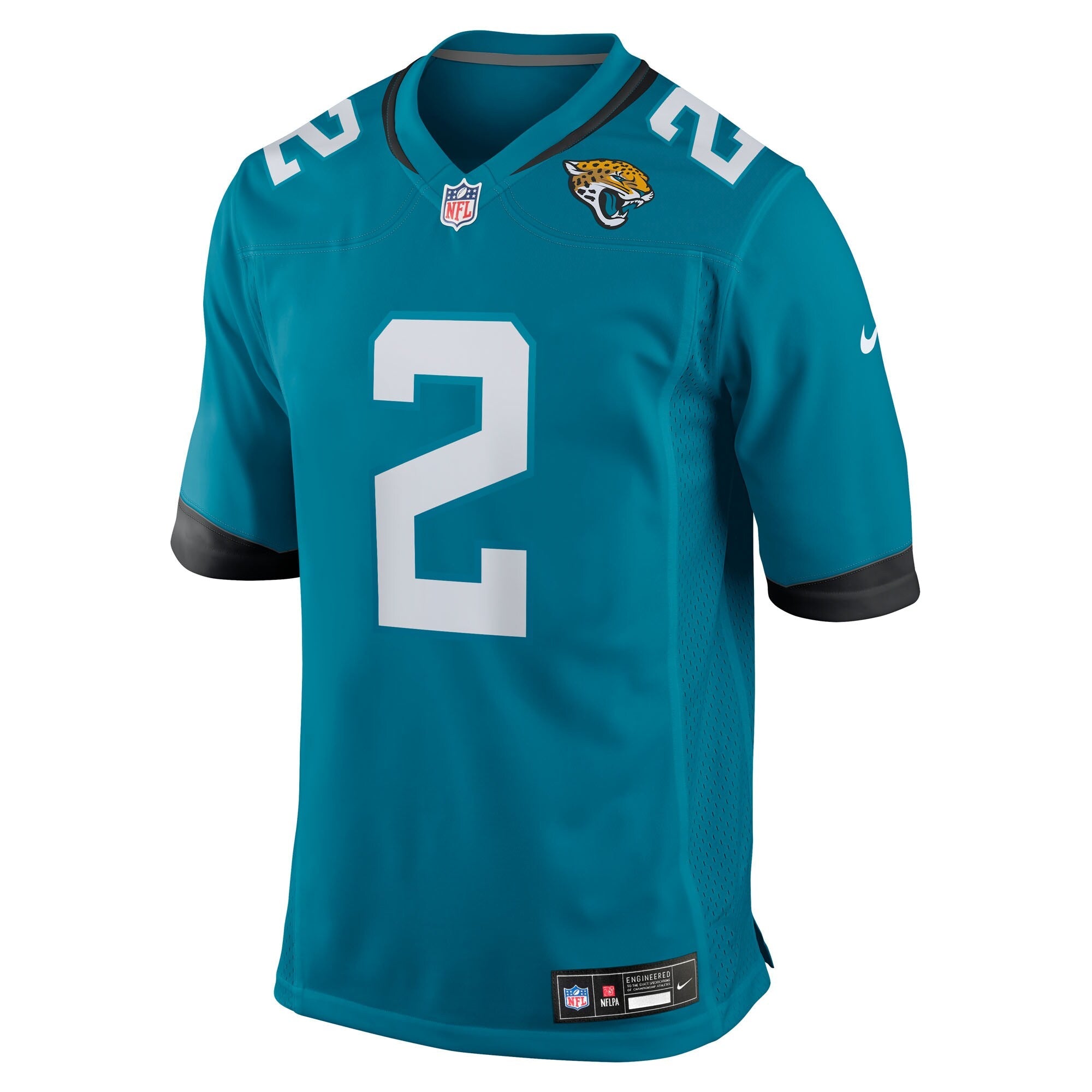 Jacksonville Jaguars Jourdan Lewis Teal Team Game Jersey