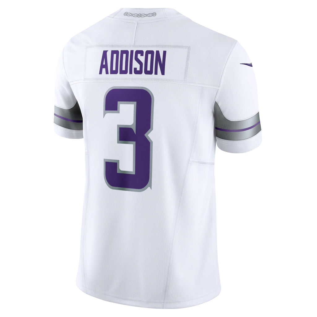 Minnesota Vikings Jordan Addison White Alternate Vapor F.U.S.E. Limited Jersey