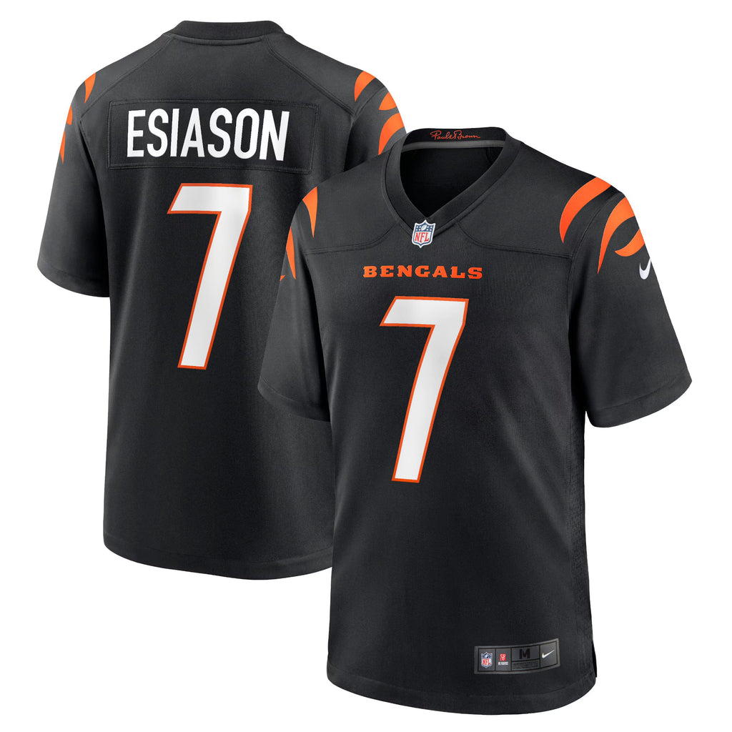 Cincinnati Bengals Boomer Esiason Black Retired Player Jersey