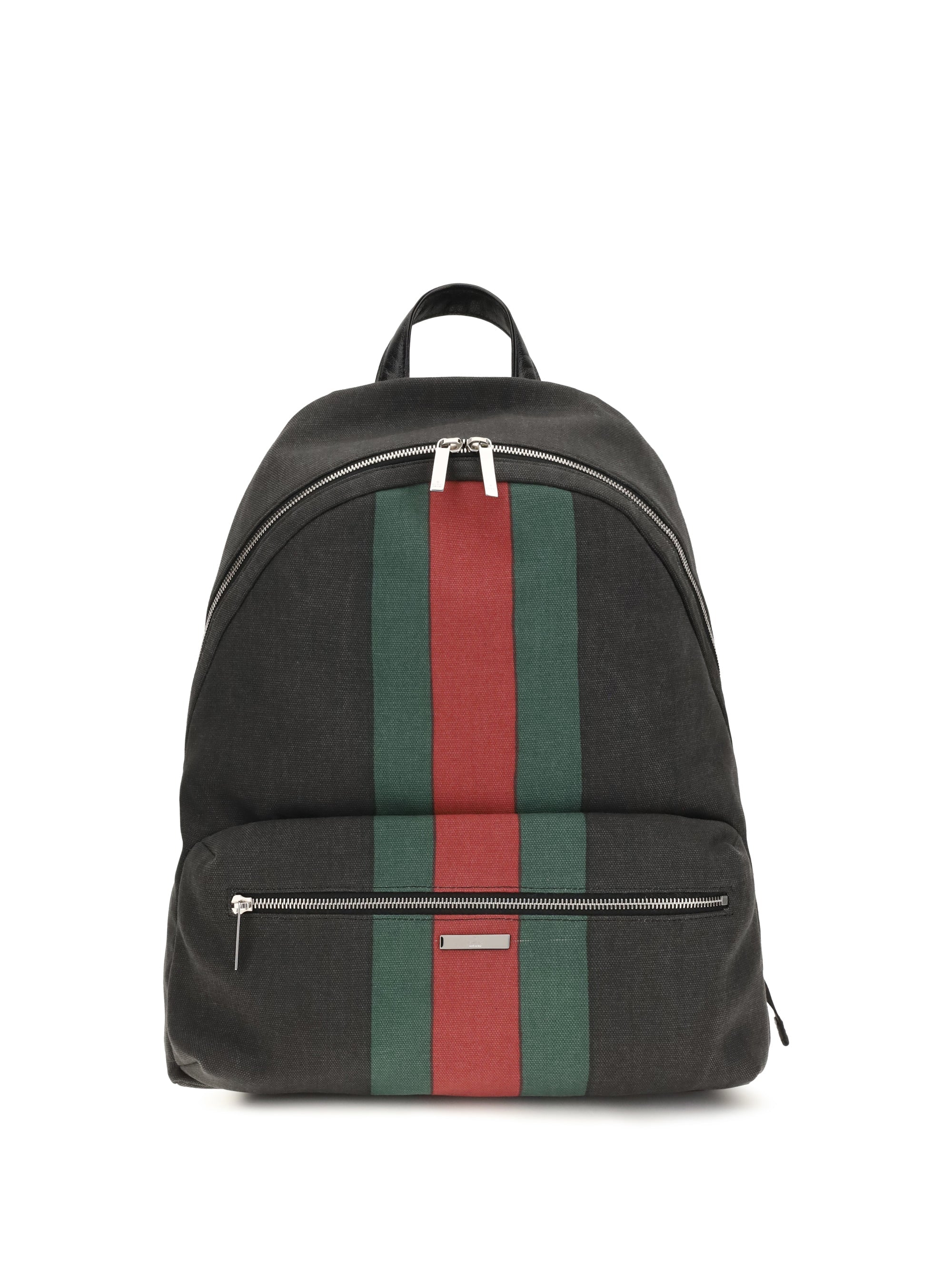 Gucci Men Large Web Backpack