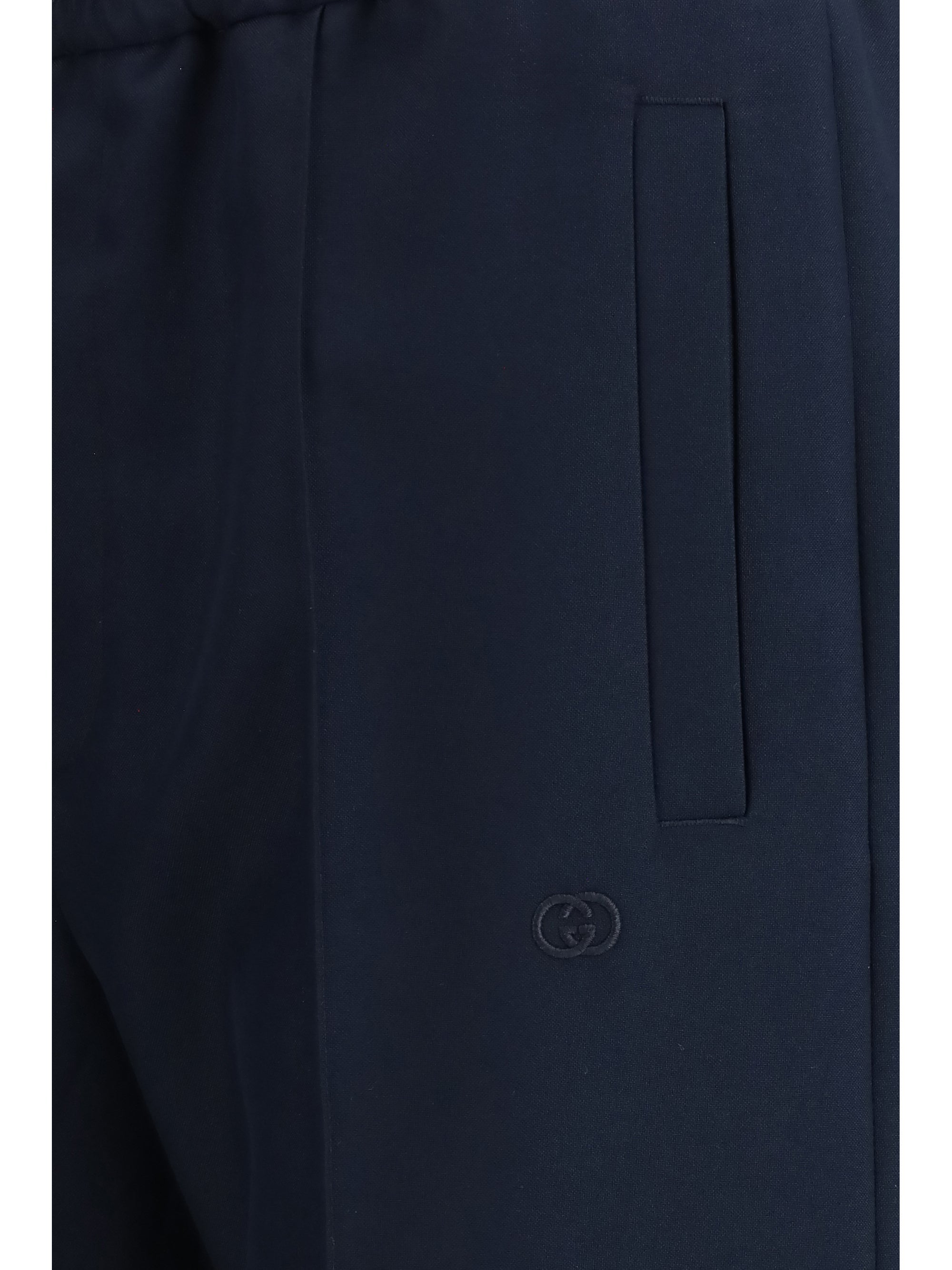 Gucci Men Technical Panama Trousers