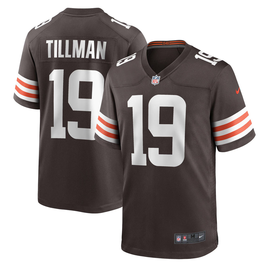 Cleveland Browns Cedric Tillman Brown Game Jersey