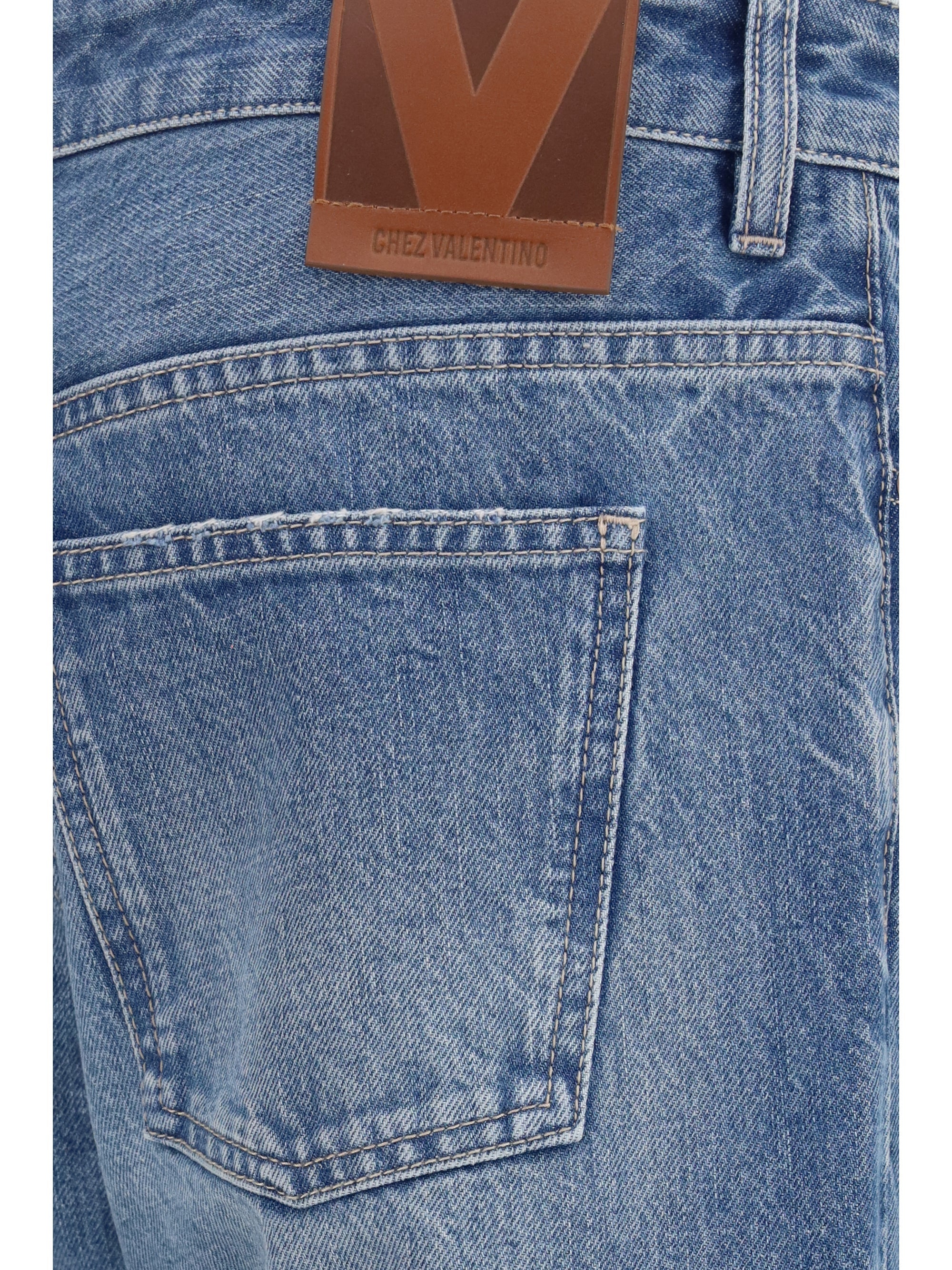 Valentino Women Straight-Leg Jeans