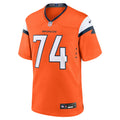 Denver Broncos Ben Powers Orange Team Game Jersey