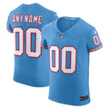 Tennessee Titans Light Blue Vapor F.U.S.E. Elite Custom Jersey