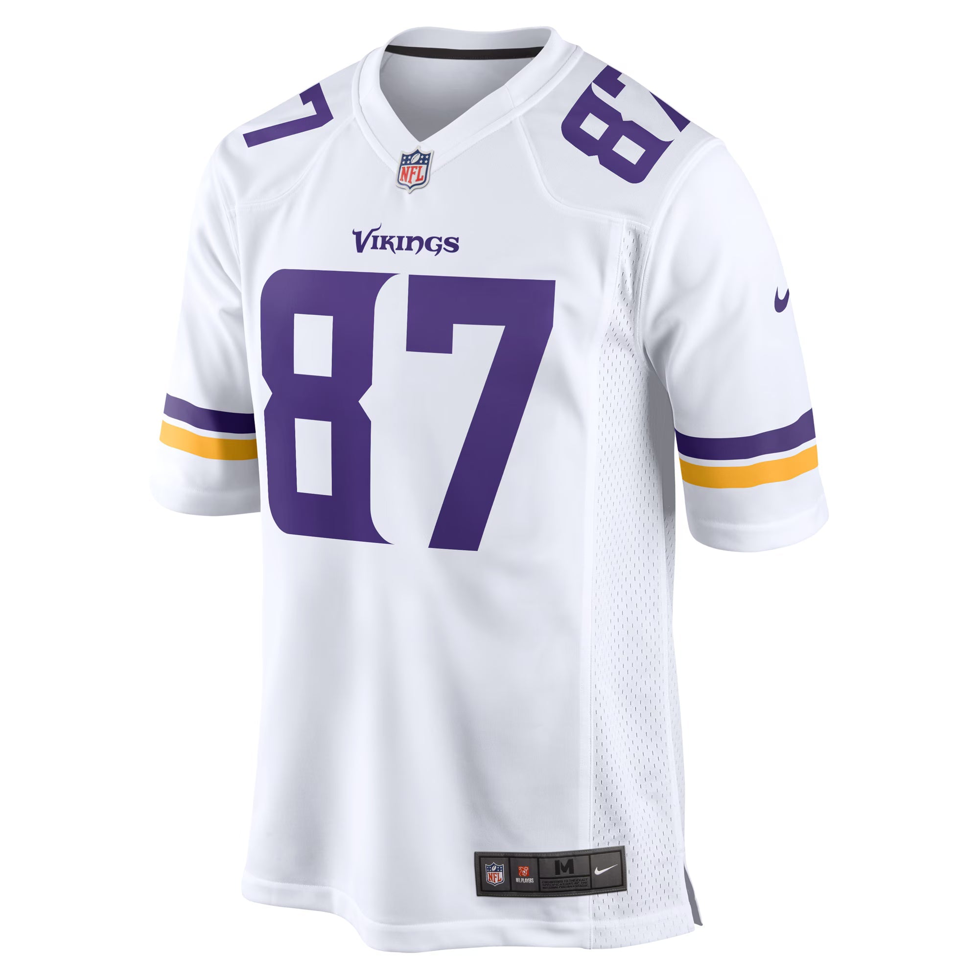 Minnesota Vikings White Game Player Jersey