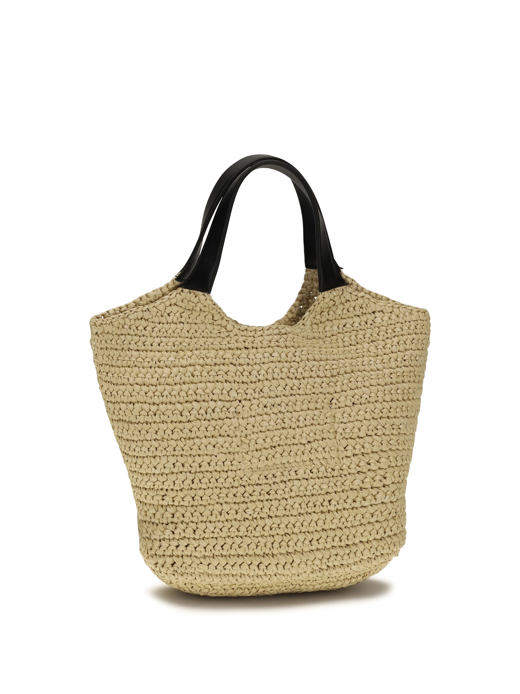 Balmain Women Mini Crochet Tote Bag