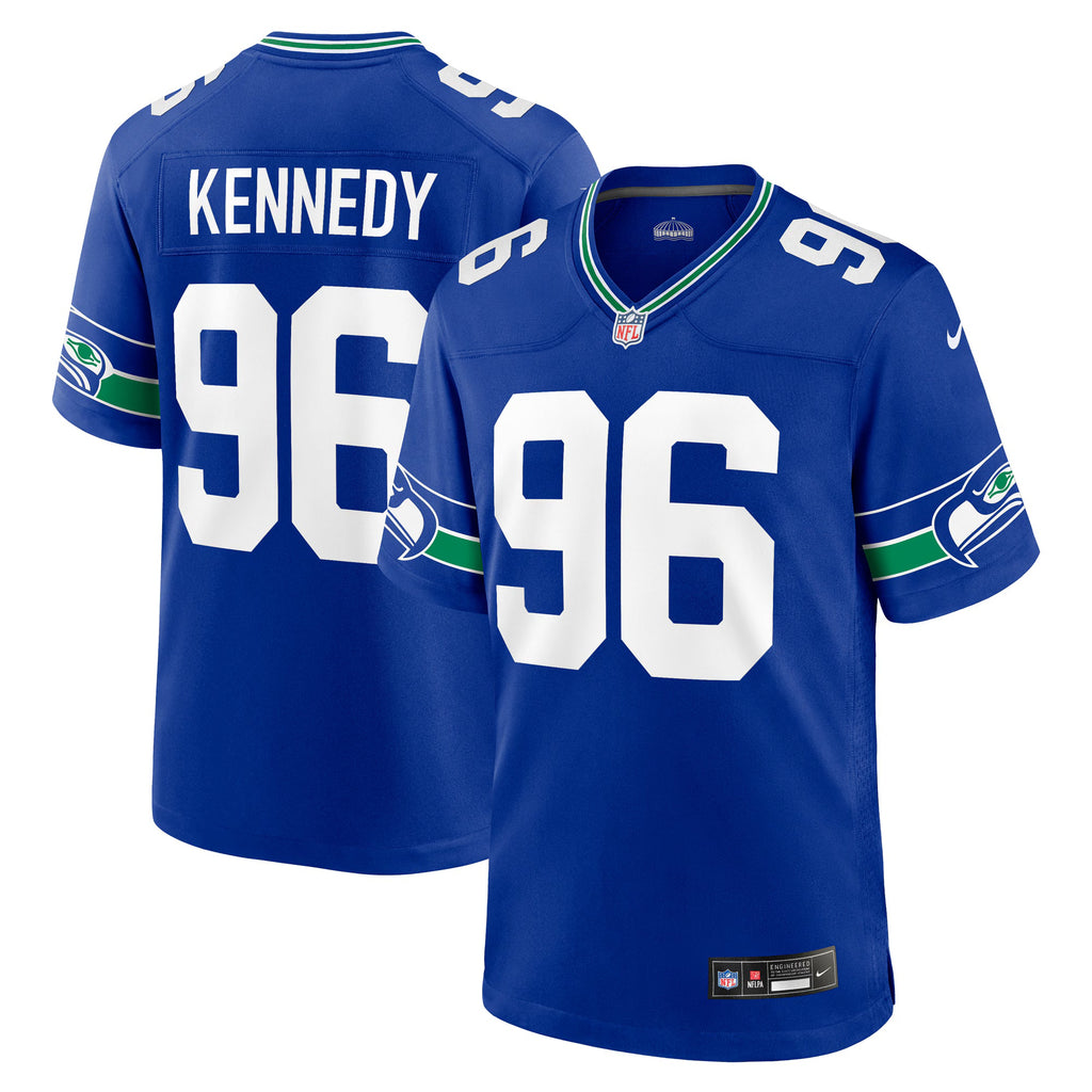 Seattle Seahawks Cortez Kennedy Royal Retired Player Alternate Game Jersey