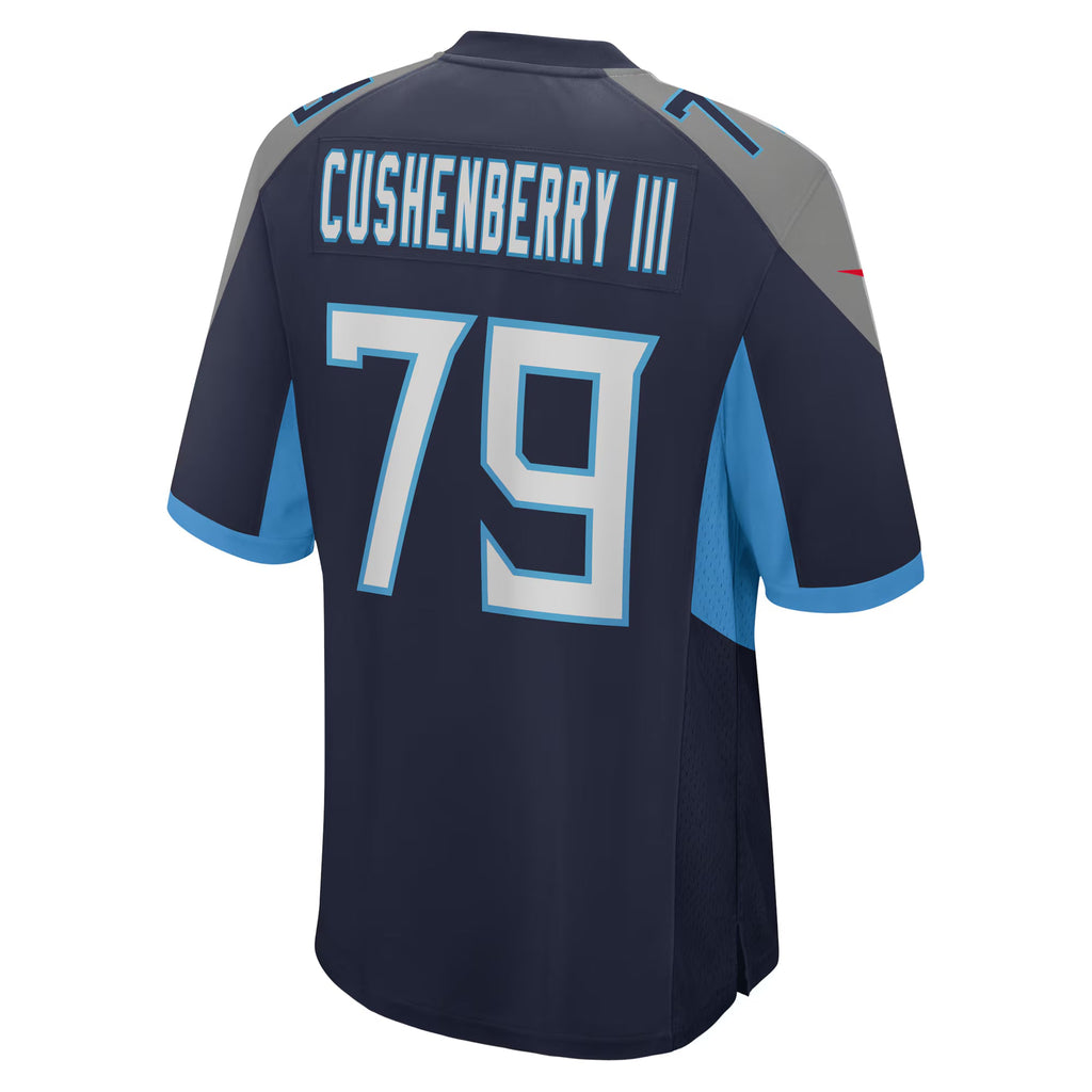 Tennessee Titans Lloyd Cushenberry III Navy Game Jersey