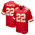 Kansas City Chiefs Trent McDuffie Red Game Jersey