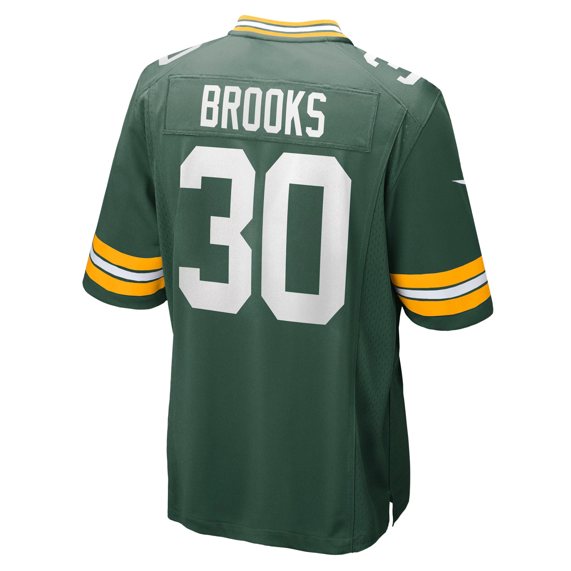 Green Bay Packers Chris Brooks Green Team Game Jersey