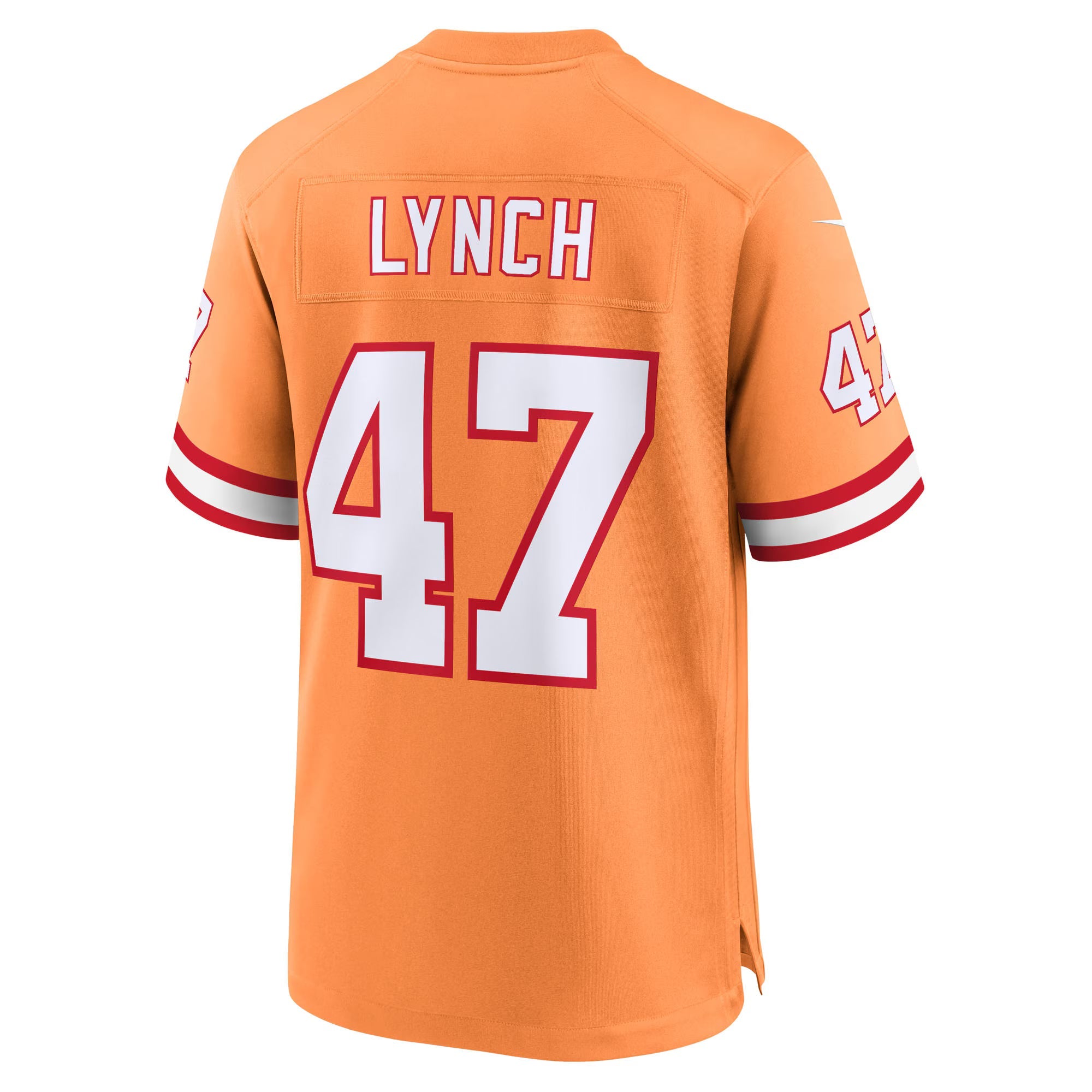 Tampa Bay Buccaneers John Lynch Creamsicle 50th Season Game Jersey