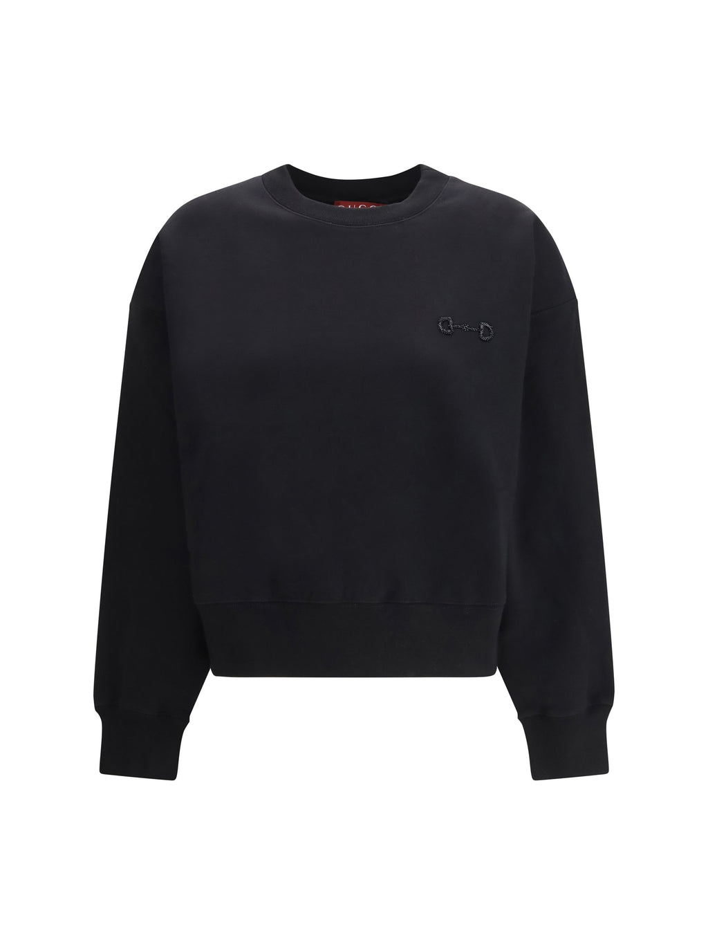 Gucci Women Brushed Cotton Jersey Sweatshirt