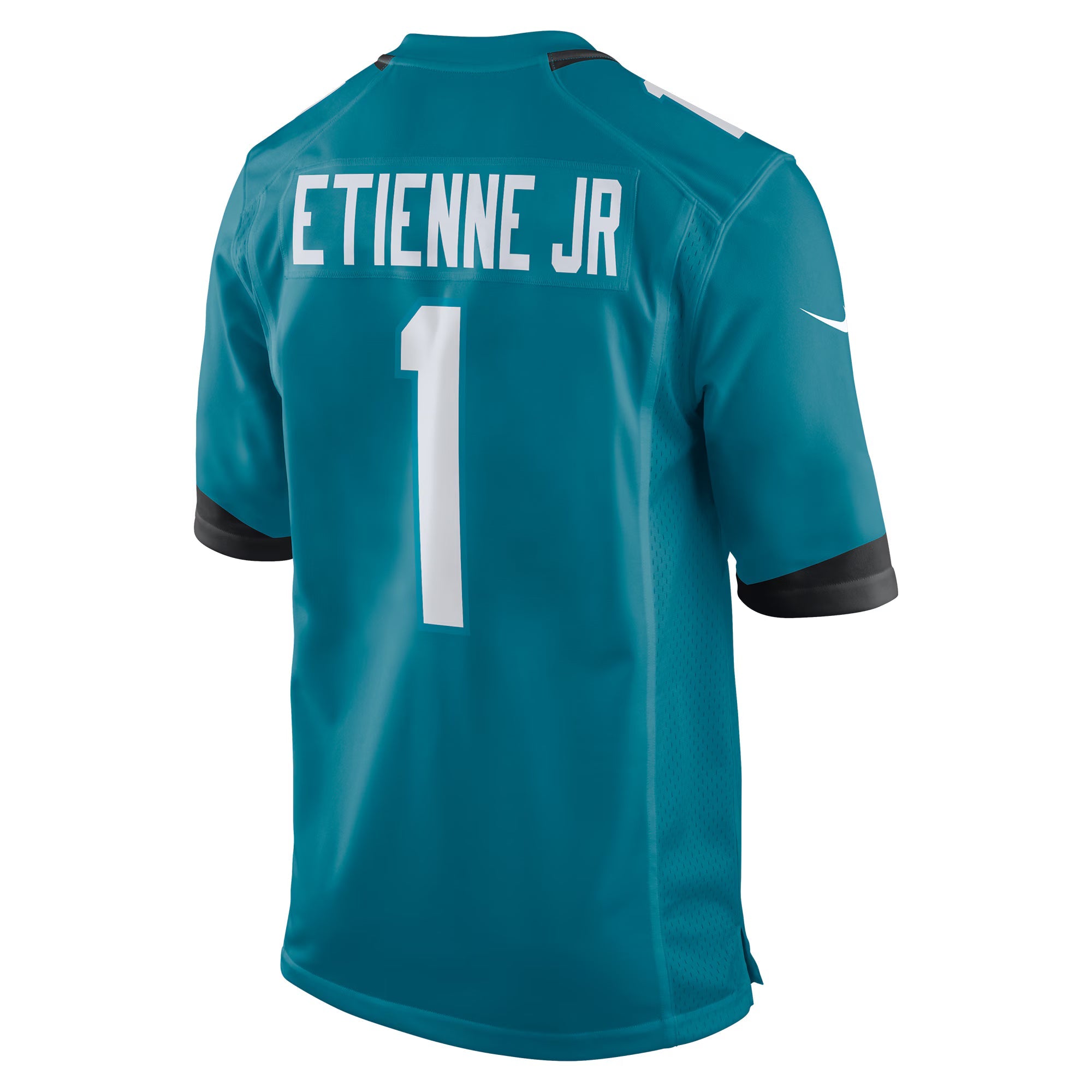 Jacksonville Jaguars Travis Etienne Teal Game Jersey