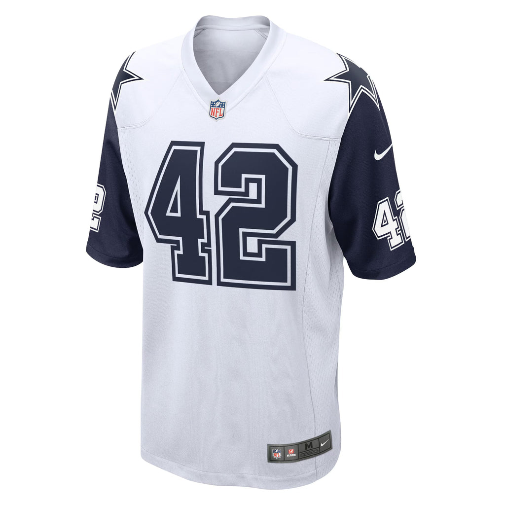 Dallas Cowboys Deuce Vaughn White Alternate Game Team Jersey