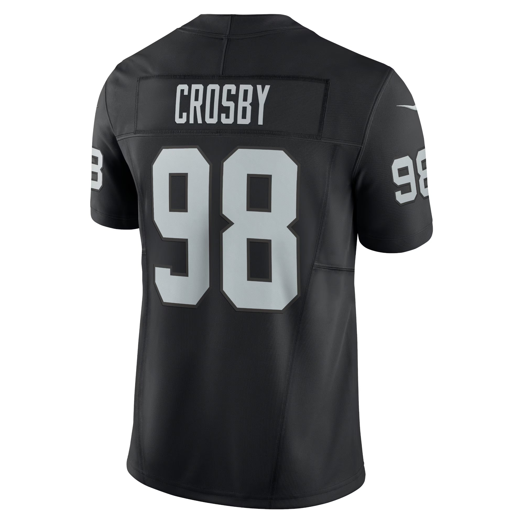 Las Vegas Raiders Maxx Crosby Black Vapor F.U.S.E. Limited Jersey