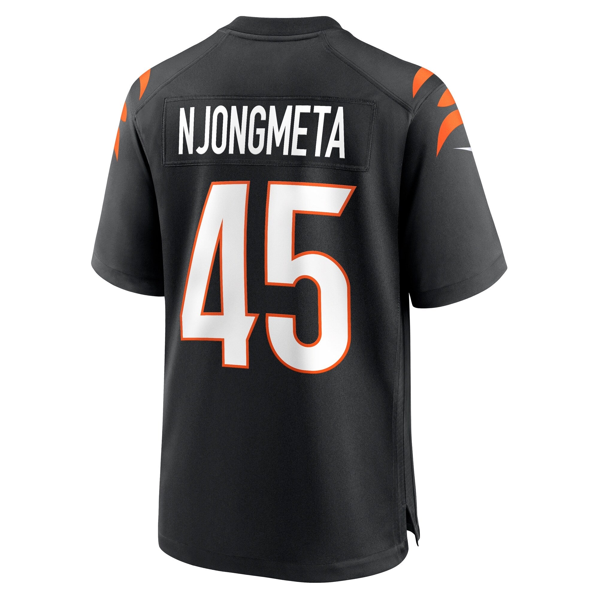 Cincinnati Bengals Maema Njongmeta Black Game Jersey