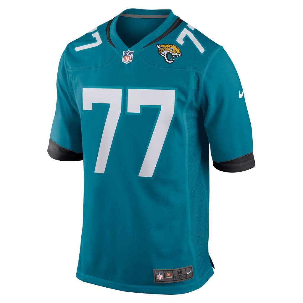 Jacksonville Jaguars Anton Harrison Teal Game Jersey