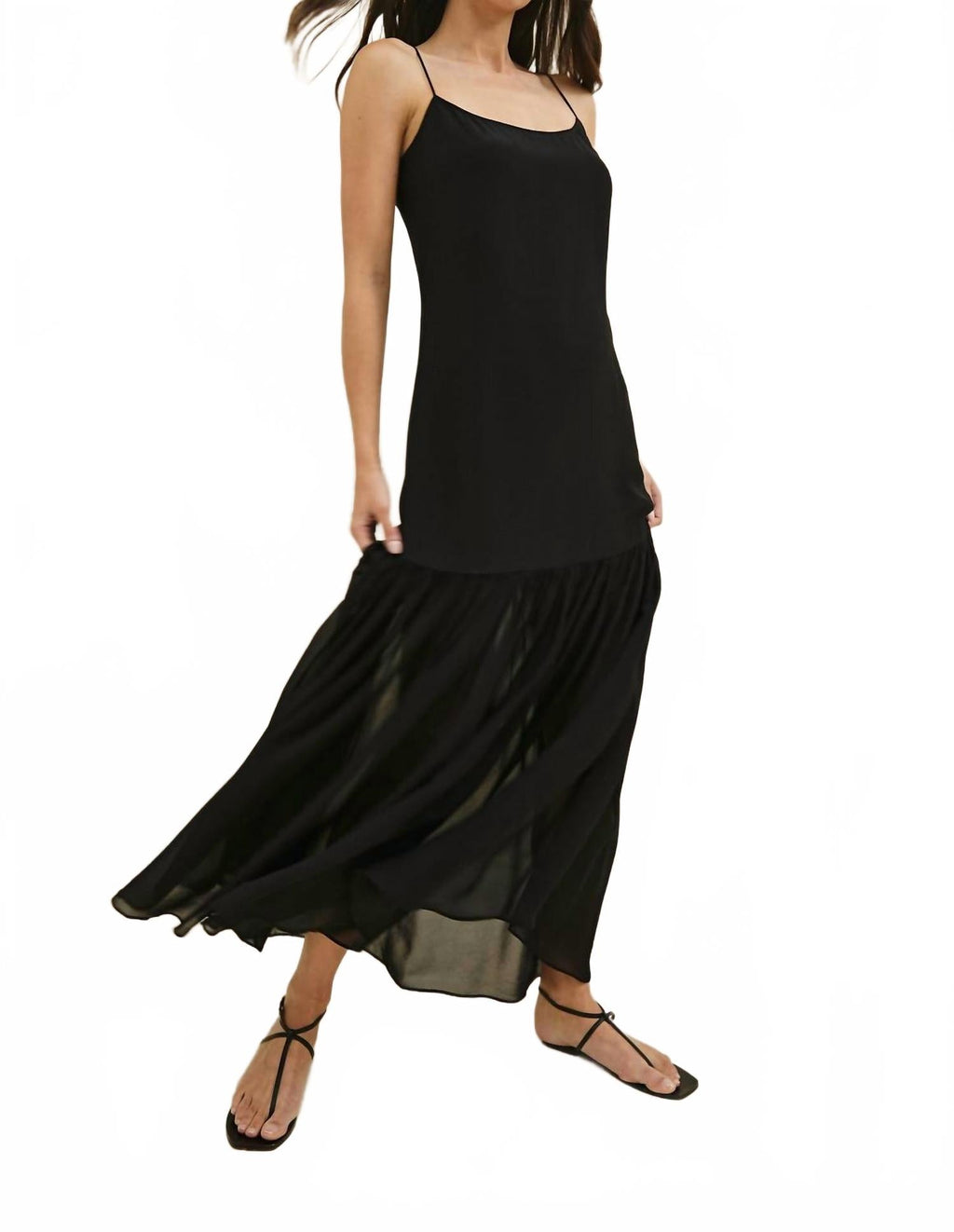 Chandra Maxi Dress In Black