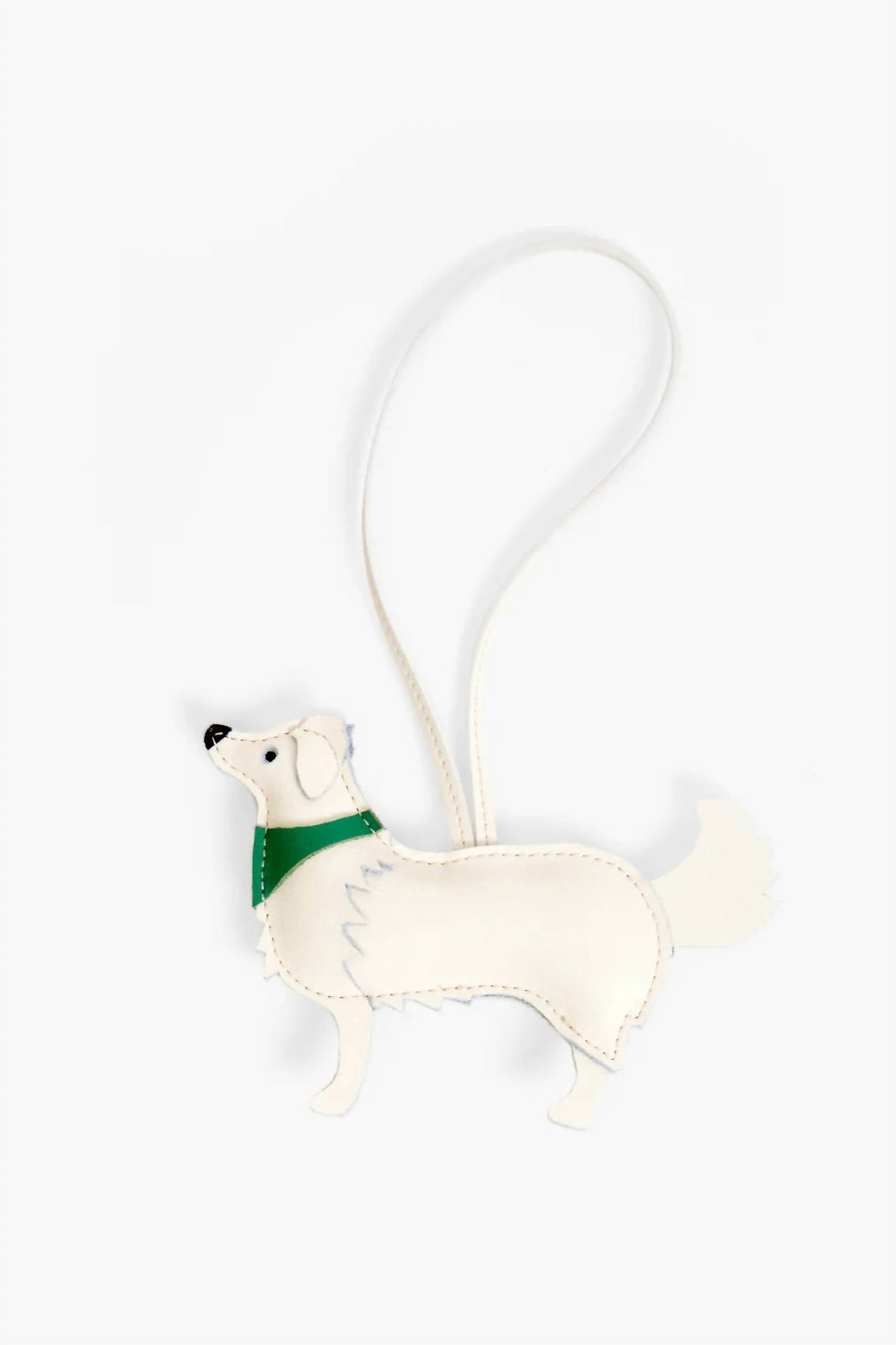 Women's Paco Fob Fun Bag Charm In Cream