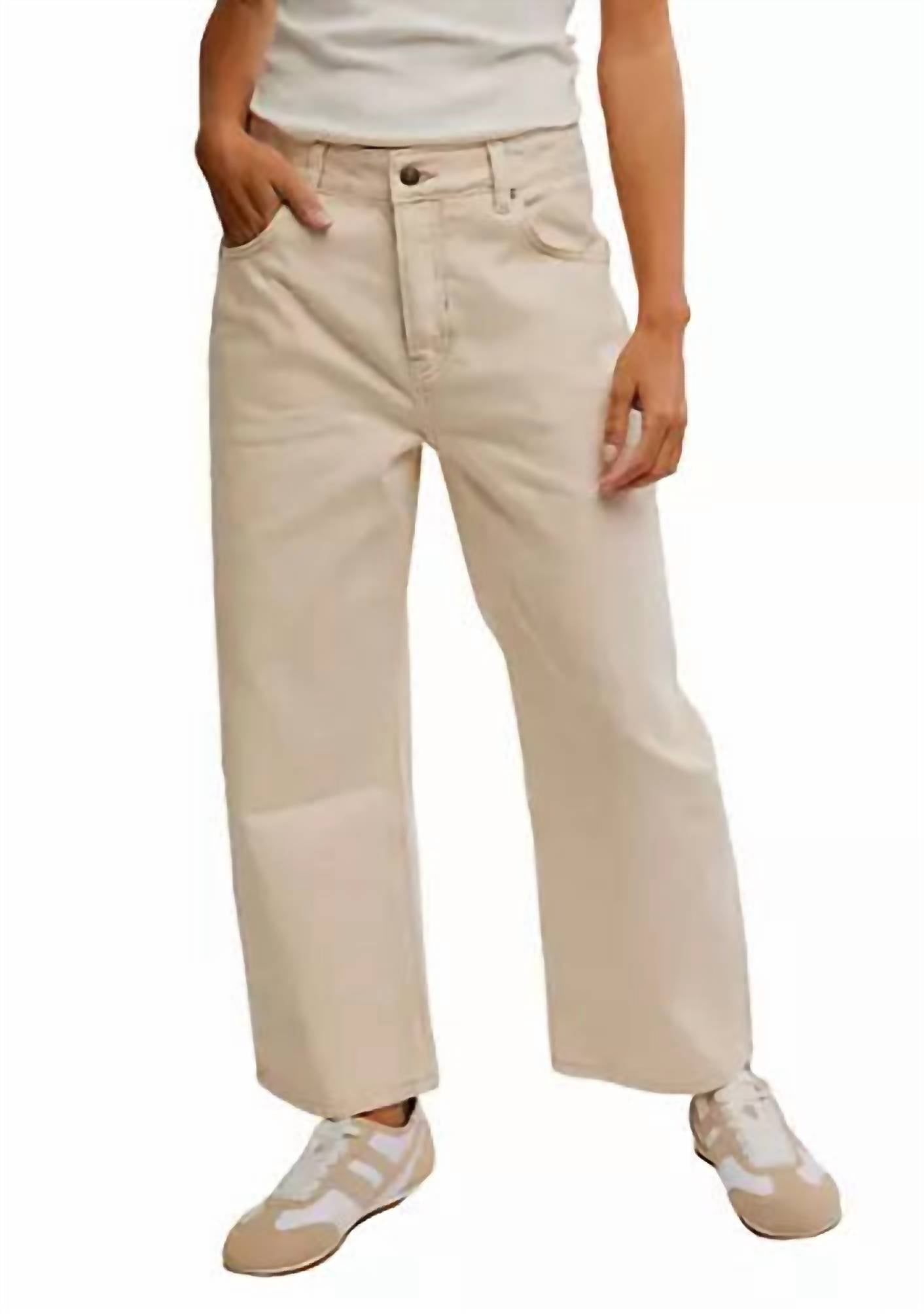 Good Luck Barrell Jeans In Milk