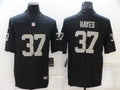 Men's Las Vegas Raiders Lester Hayes #37 Black Game Jersey1