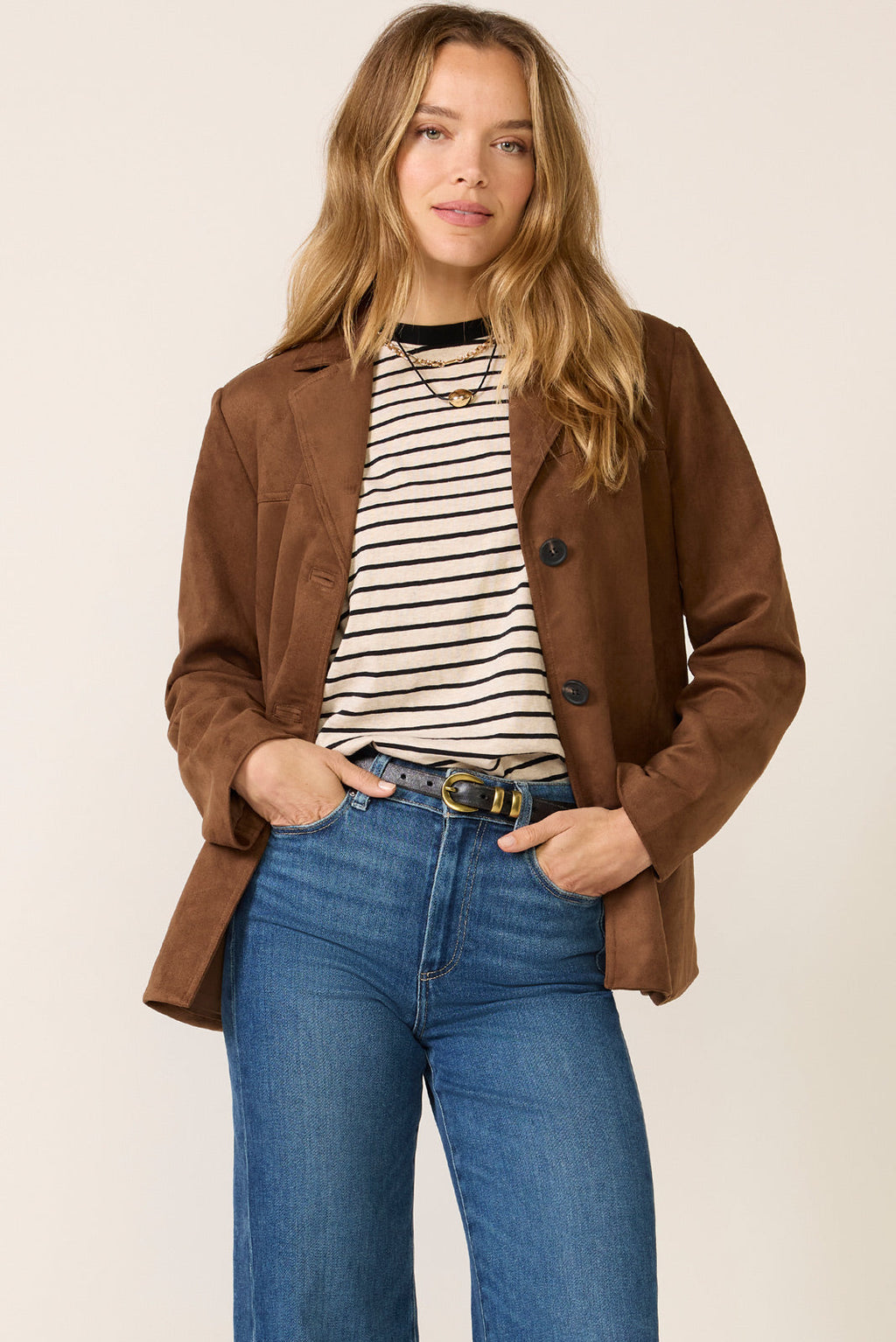 Women's Salie Faux Suede Jacket
