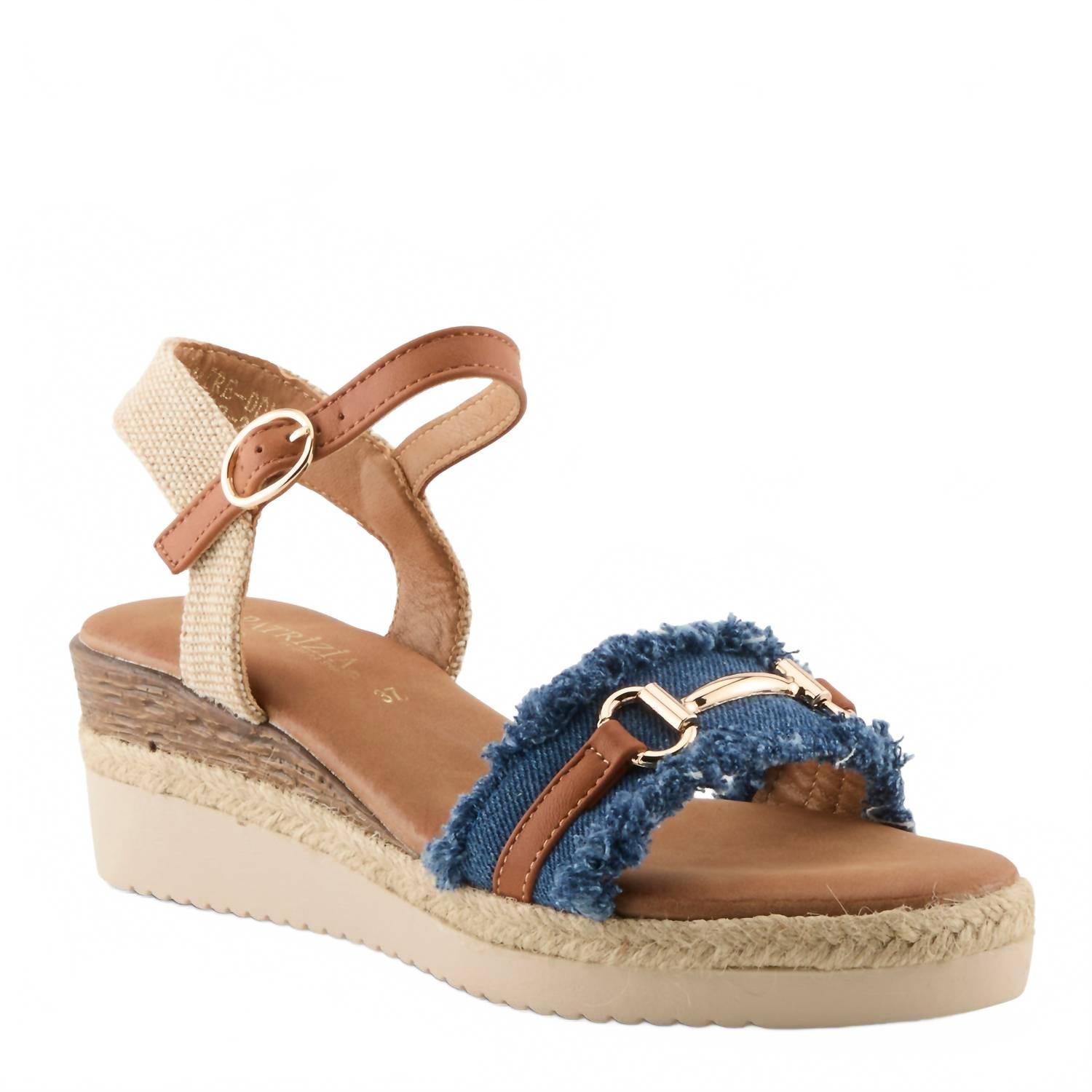 Women's Lemire Platform Sandals In Dark Denim Blue