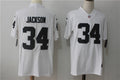 Men's Las Vegas Raiders Bo Jackson #34 White Game Jersey1