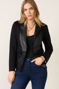 Women's Kaiya Mixed Media Blazer