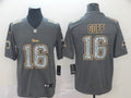 Men's Los Angeles Rams Jared Goff #16 Gray Game Jersey1