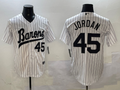 Men's Chicago White Sox Michael Jordan #45 White Limited Player Jersey1