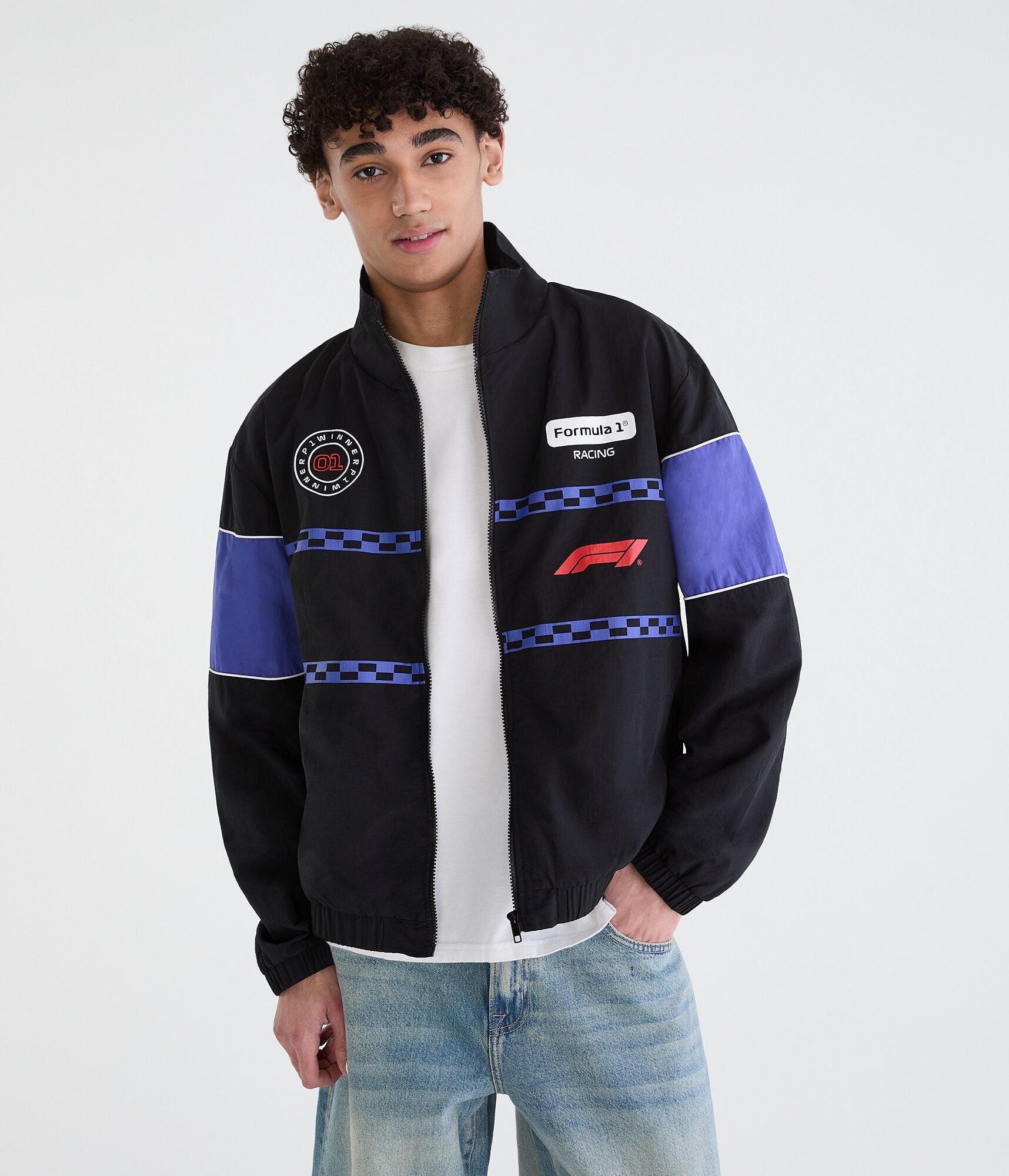 Aeropostale Formula 1 Race Winner Full-Zip Track Jacket