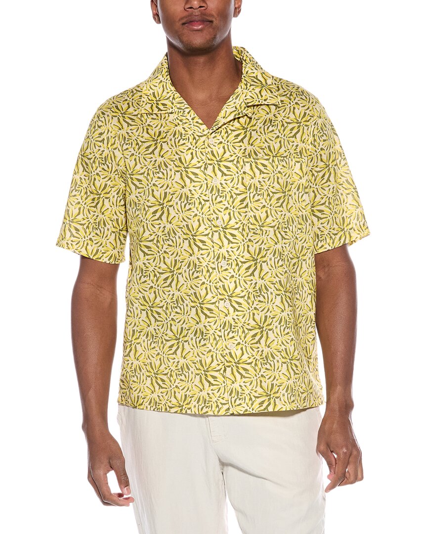 Onia Air Convertible Linen-Blend Vacation Shirt