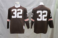Men's Cleveland Browns Jim Brown Mitchell & Ness Brown Legacy Replica Jersey1