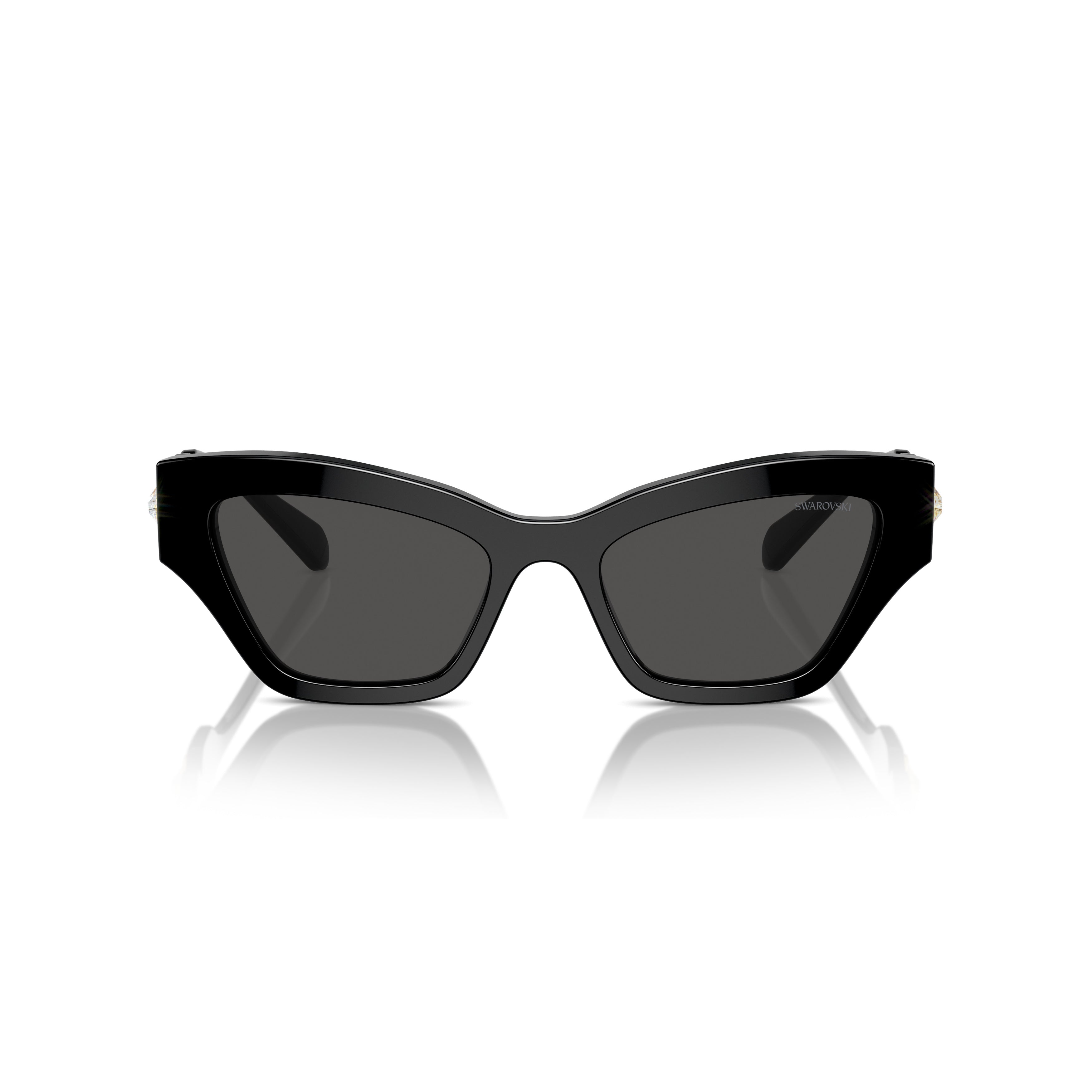 0Sk6021 Cat-Eye Sunglasses with Crystal Embellishments