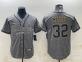 Men's New Orleans Saints Tyrann Mathieu #32 Gray Game jersey Joint Edition