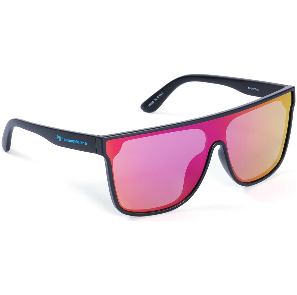 TechnoMarine Unisex 47 mm Black Sunglasses