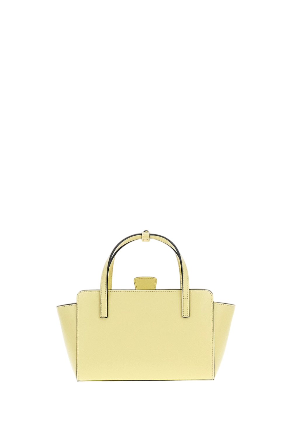 Yellow Flap S Leather Crossbody Bag