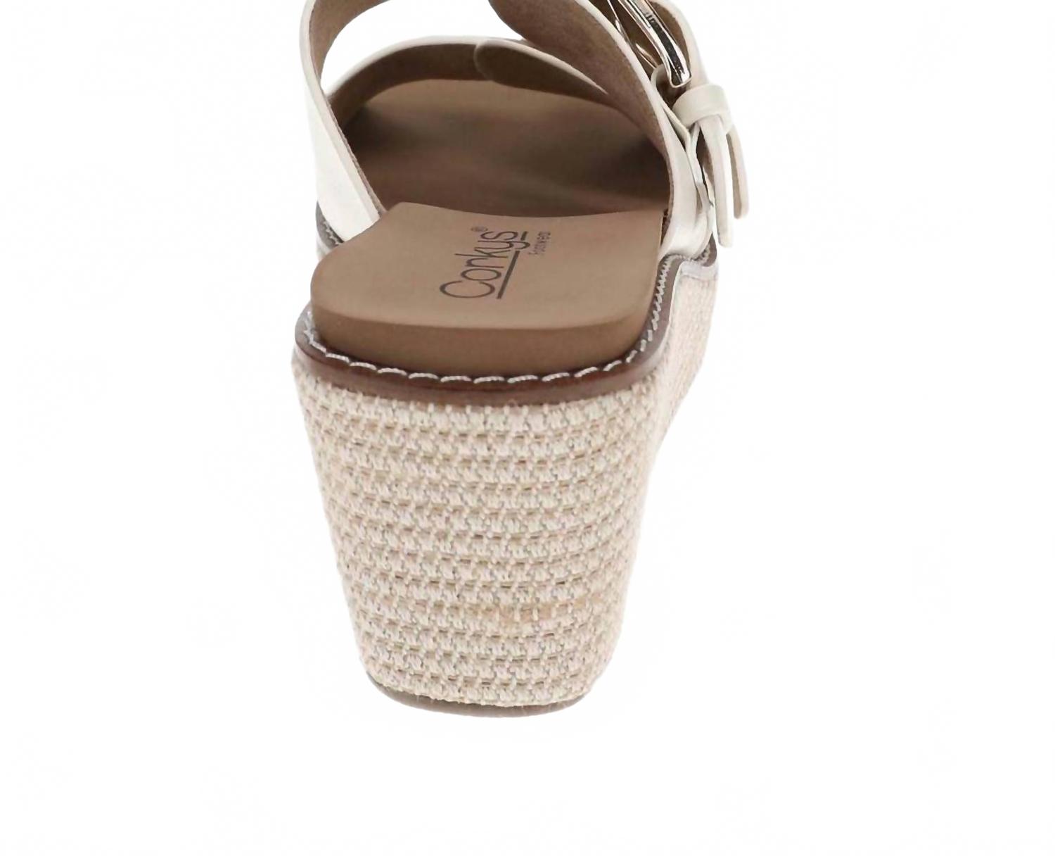 Women's Manifest Wedge Sandal In Ivory
