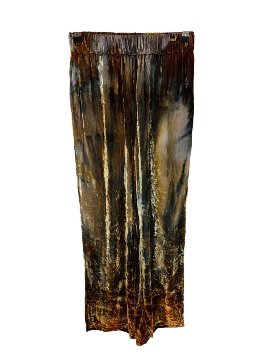 Women's Velvet Box Pants In Multi