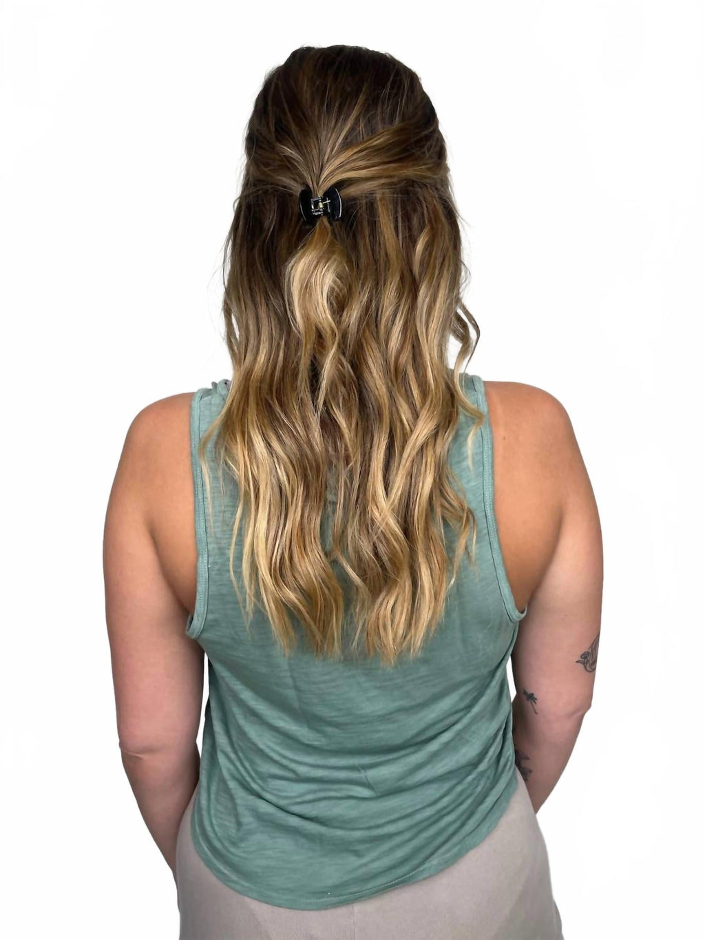 New Boyfriend Tank In Sage
