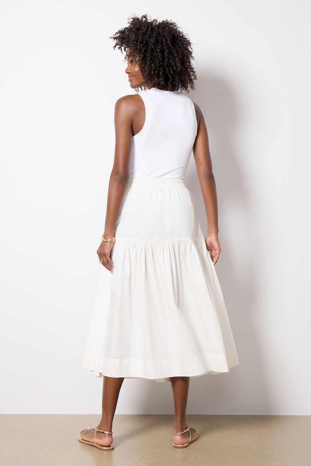 Women's Poplin Prairie Skirt